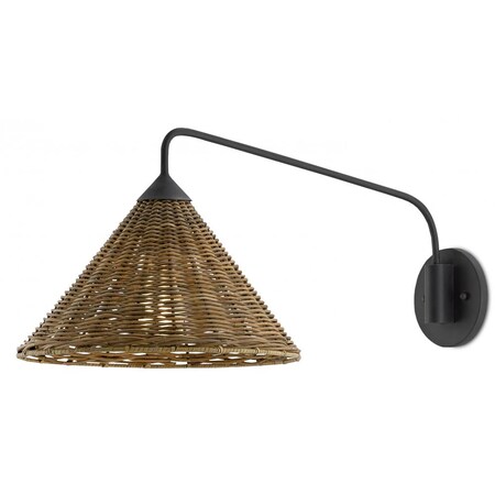 Currey Basket Swing Arm Sconce 5000-0139